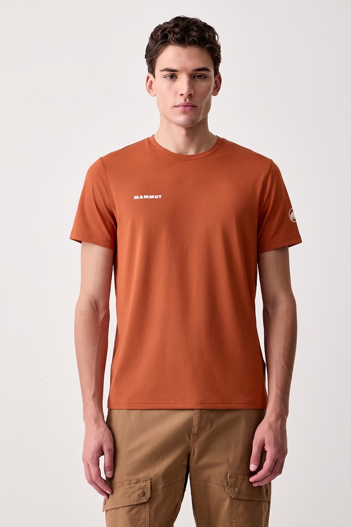 Mammut T-shirt męski Selun pomarańczowy 1017.07650