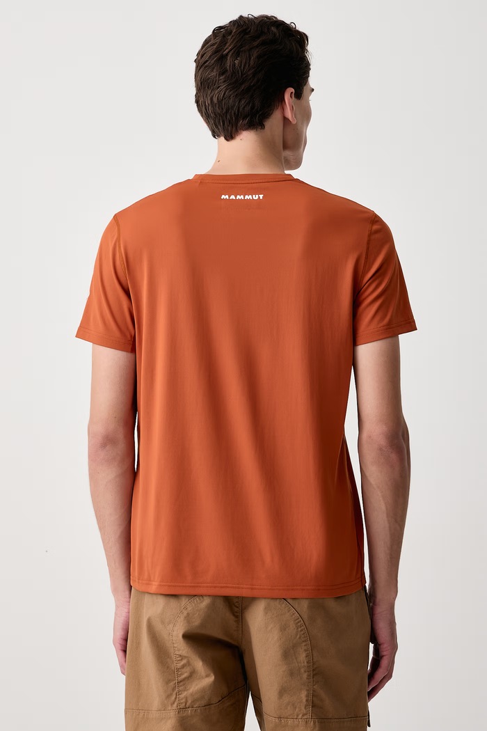 Odzież Mammut T-shirt męski Selun 1017.07650 pomarańczowy