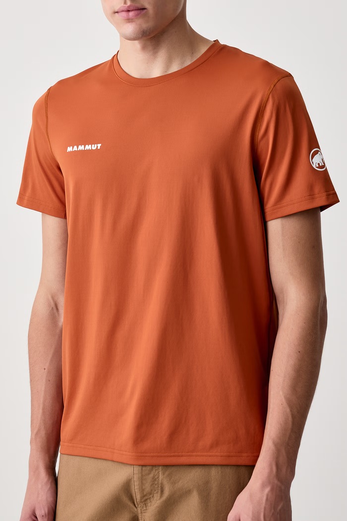 T-shirt męski Selun Mammut 1017.07650 pomarańczowy