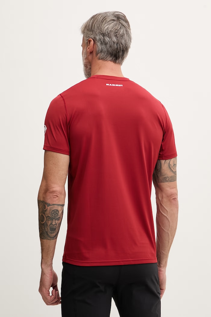 Îmbrăcăminte Mammut tricou pentru bărbați Selun 1017.07650 burgundia
