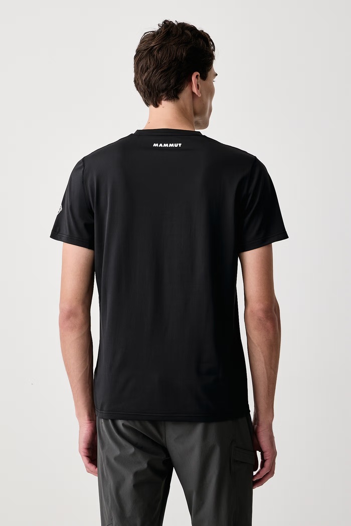 Odzież Mammut T-shirt męski Selun 1017.07650 czarny