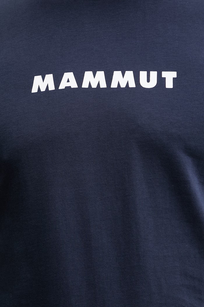 Mammut t-shirt ανδρικό βαμβακερό 1017.07820 σκούρο μπλε