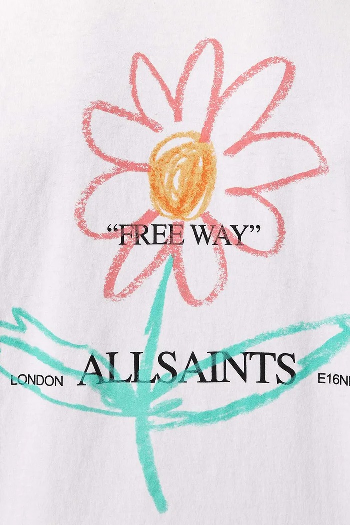AllSaints oversize férfi pamut CRAYO M073PF