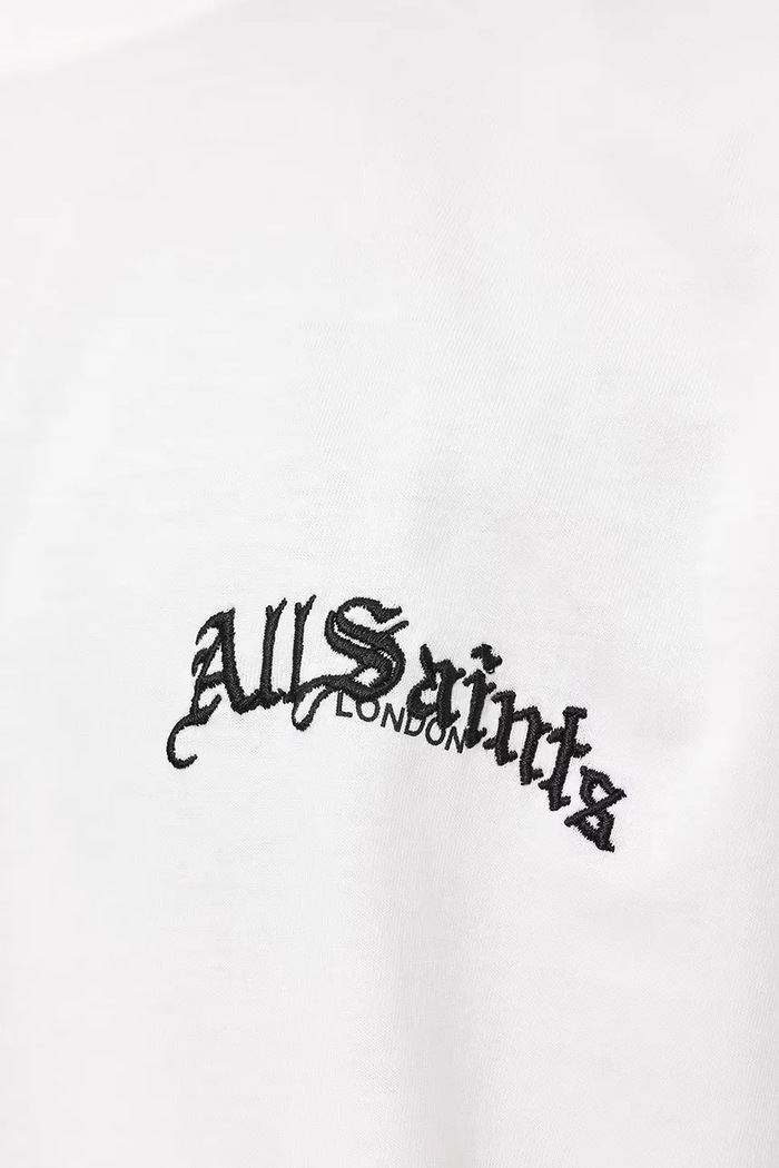 Хлопковая футболка AllSaints DESCENT M044PD