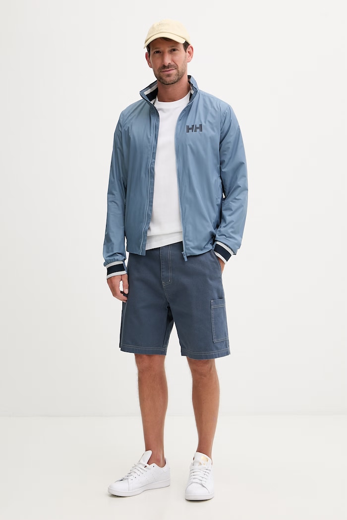 Helly Hansen pentru femei, din bumbac CREW 34551 alb SS26
