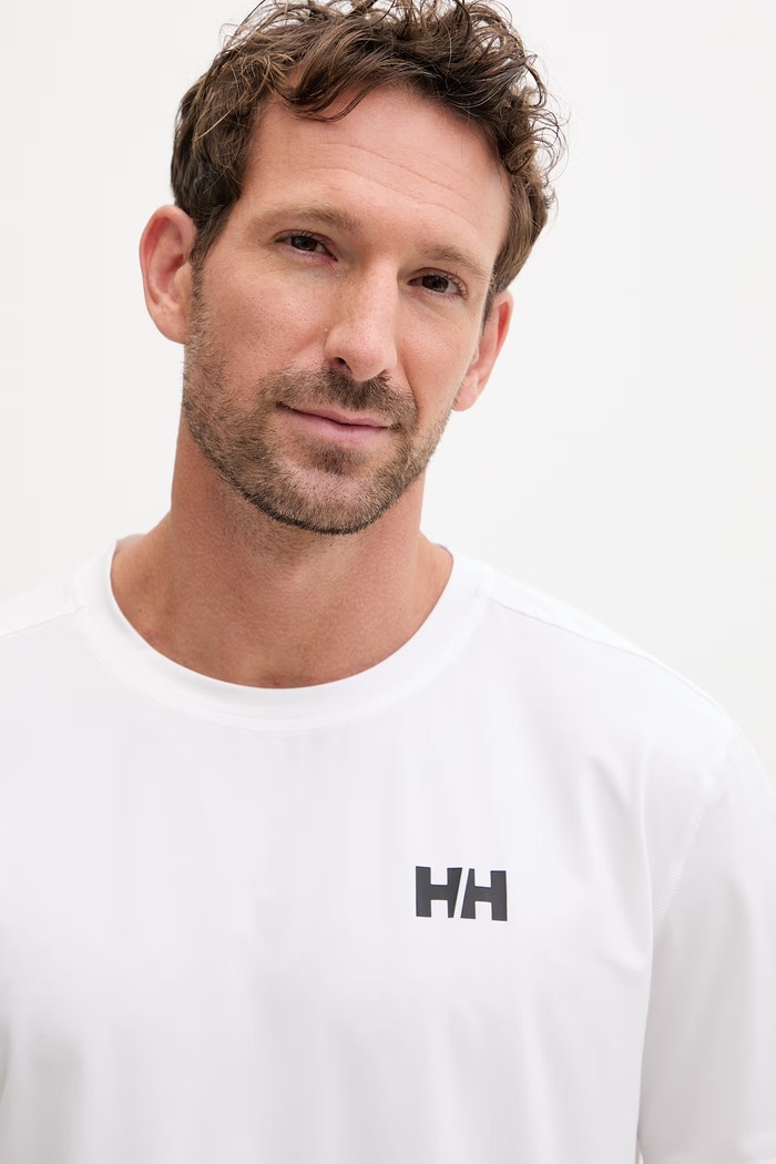Helly Hansen tricou de antrenament pentru bărbați alb 34580