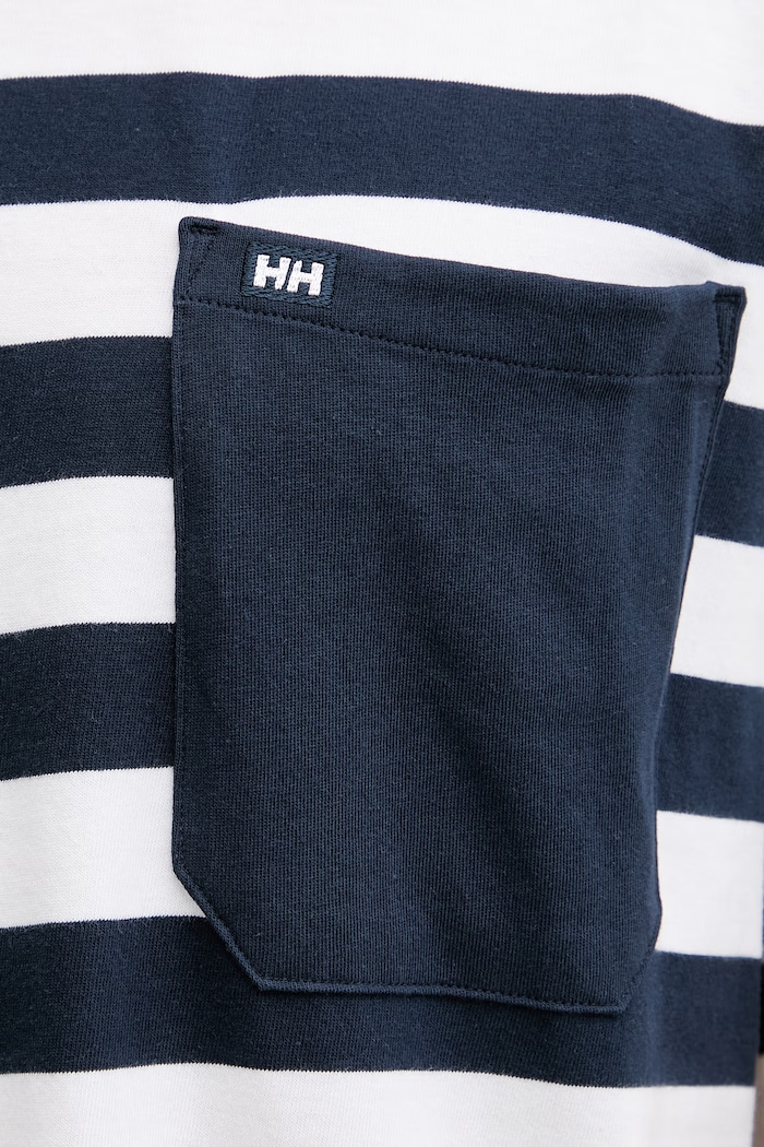 Helly Hansen tričko pánske bavlnené HUDSON 54530 tmavomodrá