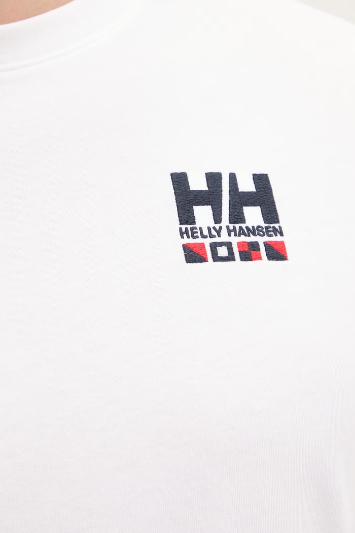Helly Hansen футболка для мужчин из хлопка SHORELINE белый 54601.002
