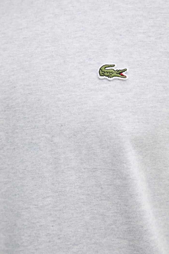 Lacoste t-shirt ανδρικό βαμβακερό TH0876 γκρί