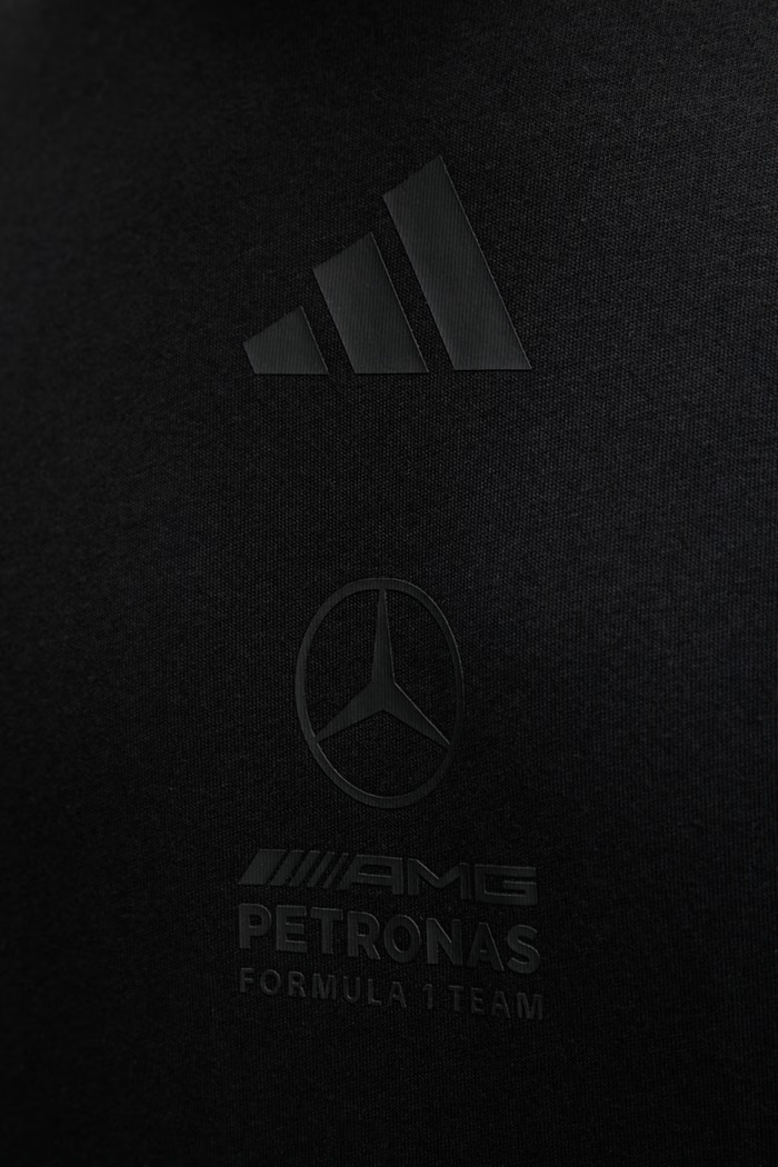 adidas pánske bavlnené tričko x Mercedes KE5958 čierna