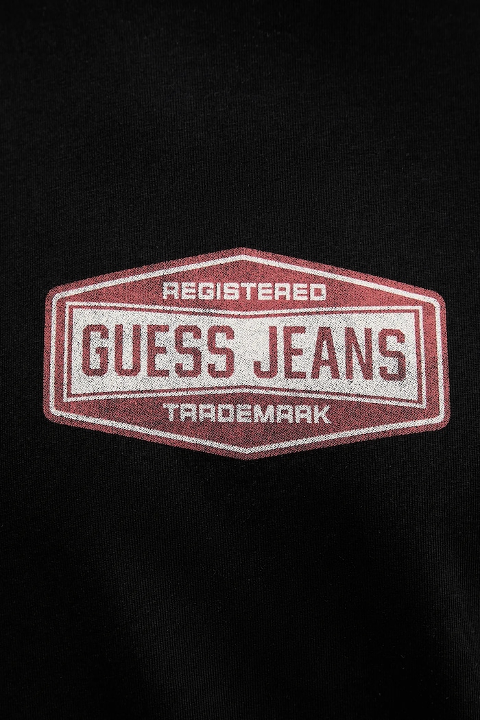 Guess Jeans t-shirt bawełniany M6RI41.K8FQ4 czarny