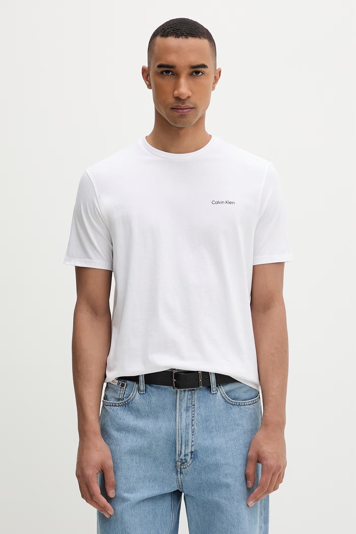 Calvin Klein tricou pentru bărbați, din bumbac alb LV04LC255G