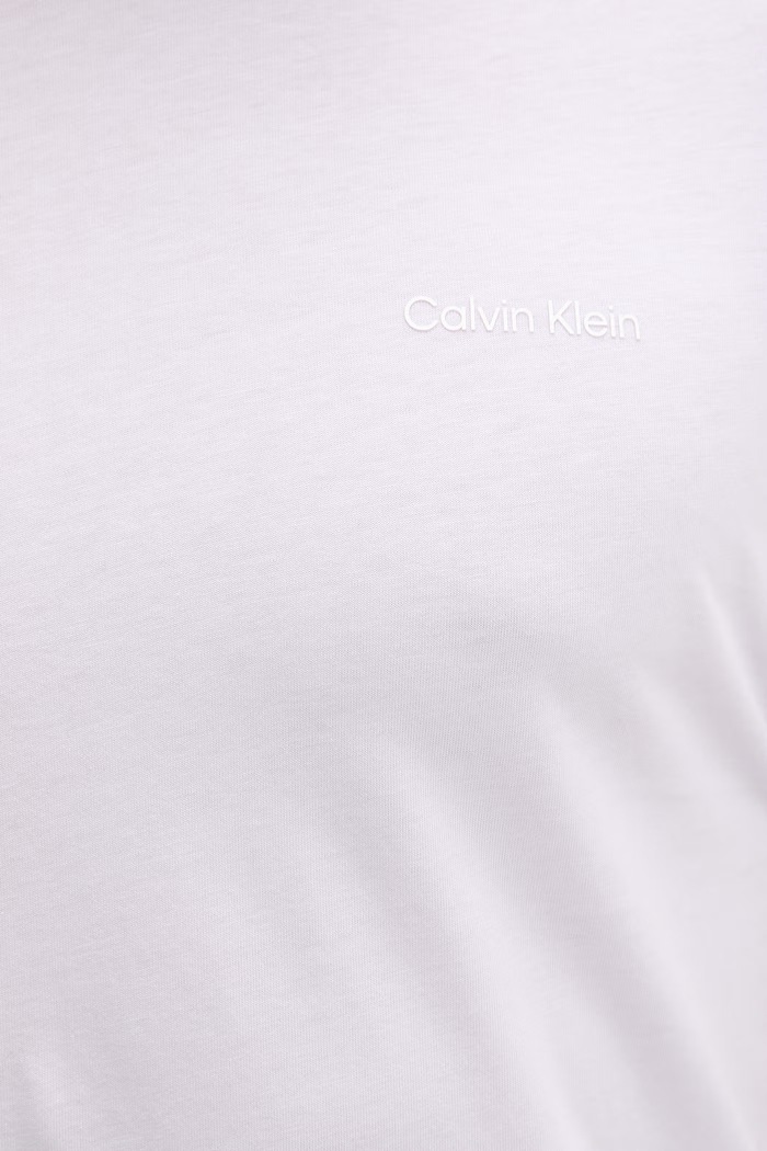 Calvin Klein t-shirt ανδρικό βαμβακερό LV04LC255G μωβ
