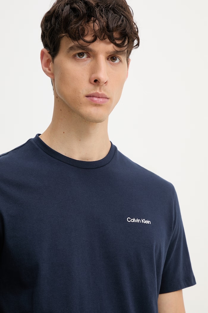 Calvin Klein tricou pentru bărbați, din bumbac bleumarin LV04LC255G