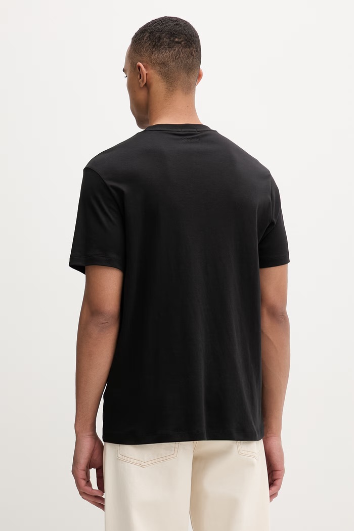 Oblečenie Calvin Klein tričko pánske bavlnené LV04LF243G čierna