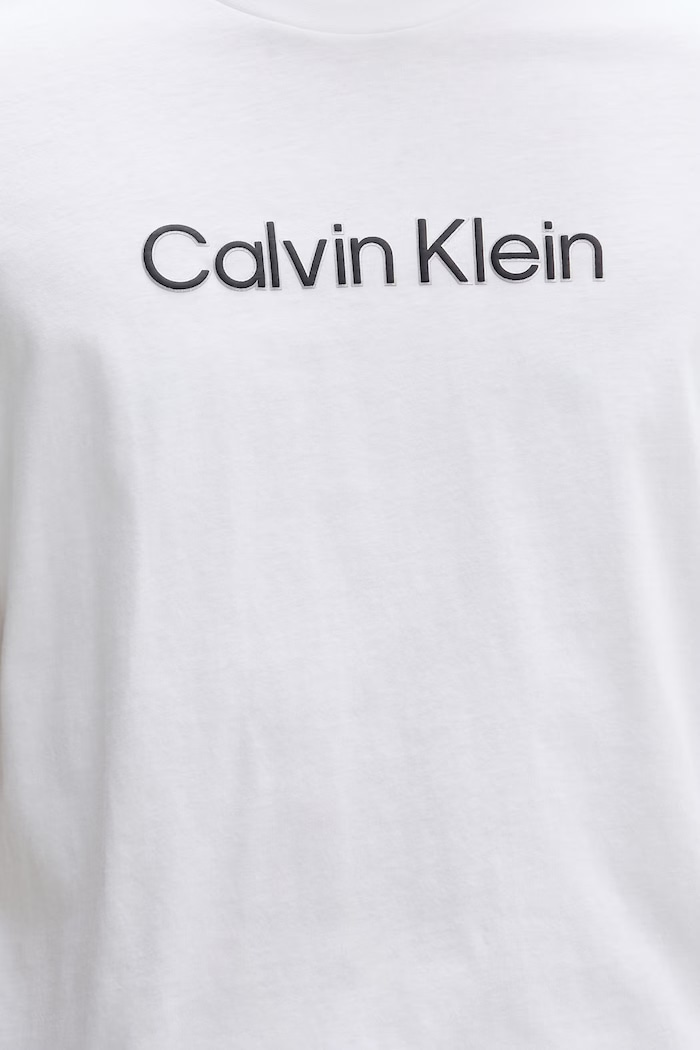 Calvin Klein t-shirt ανδρικό βαμβακερό LV04LF809G λευκό