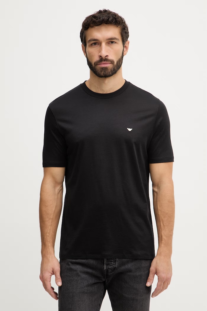 Emporio Armani tricou imprimeu negru EM004592.AF13747