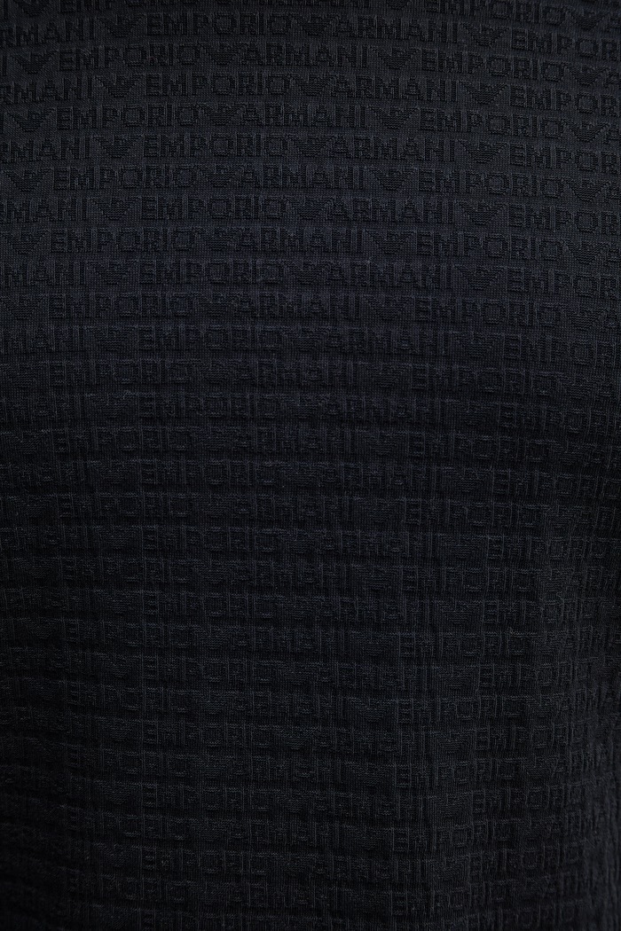 Emporio Armani t-shirt bawełniany EM004594.AF10762 granatowy