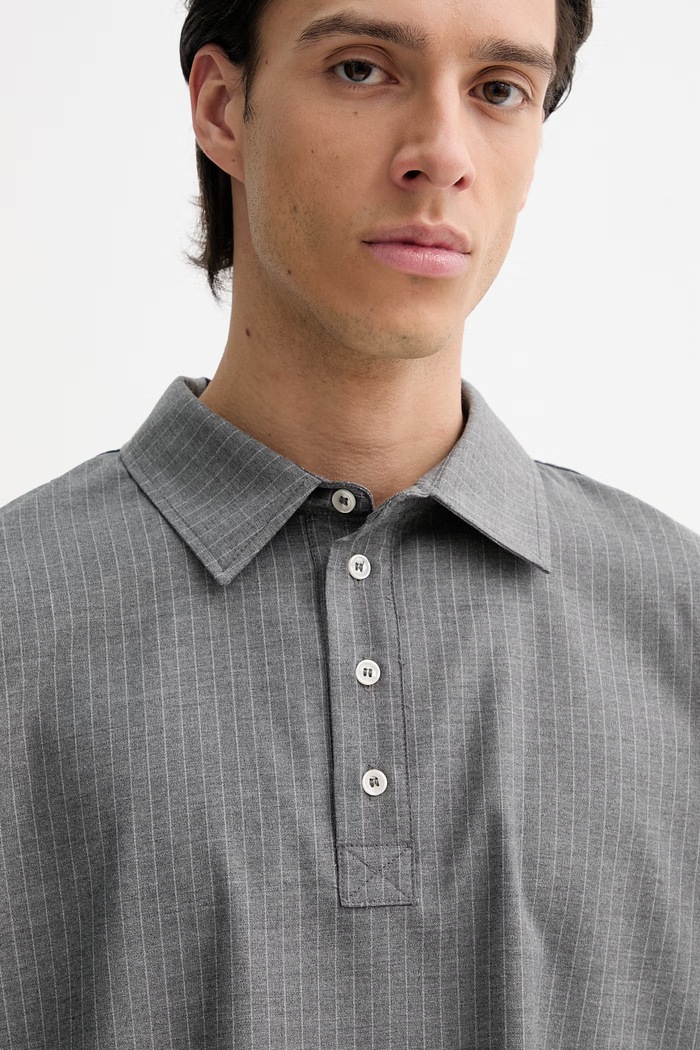 Polo American Vintage siva MYRO07A