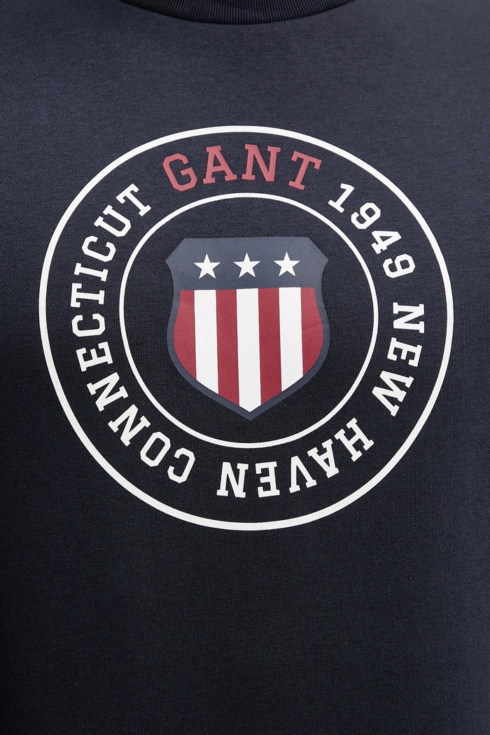Mikina Gant 2067098 tmavomodrá