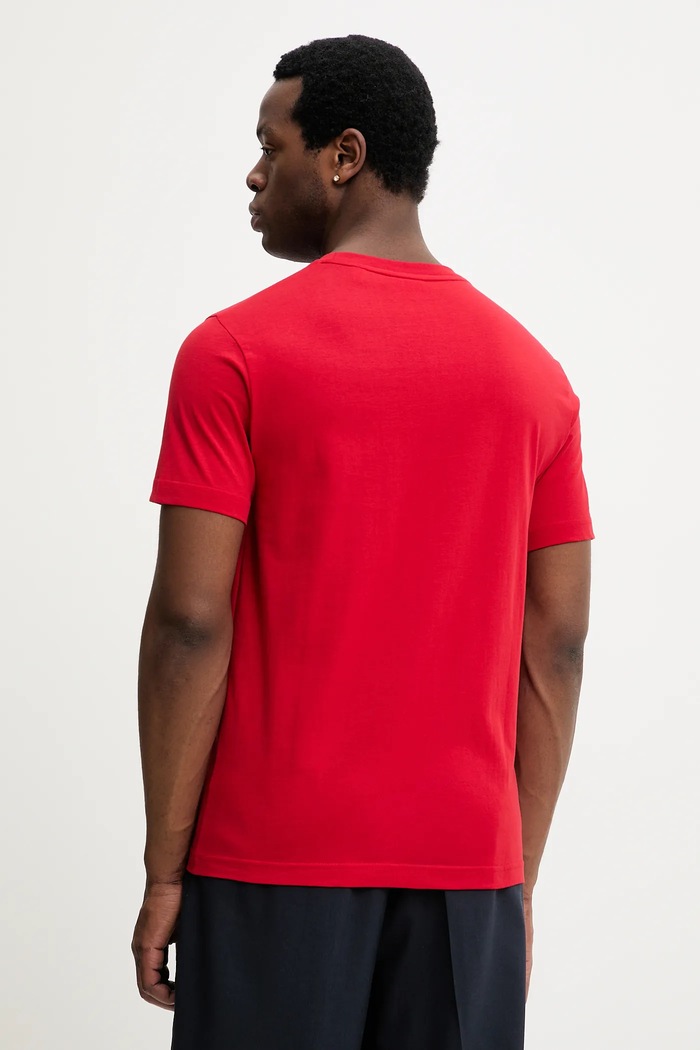 Îmbrăcăminte Gant tricou din bumbac 2003370 rosu