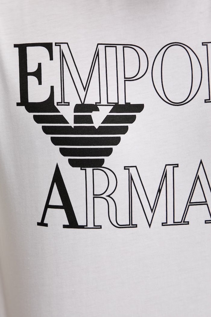 Bavlnené tričko Emporio Armani Underwear EM000574.AF20434 biela