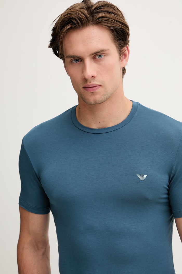Emporio Armani Underwear basic tričko pánske s viskózou 2-pack EM001849.AF18893