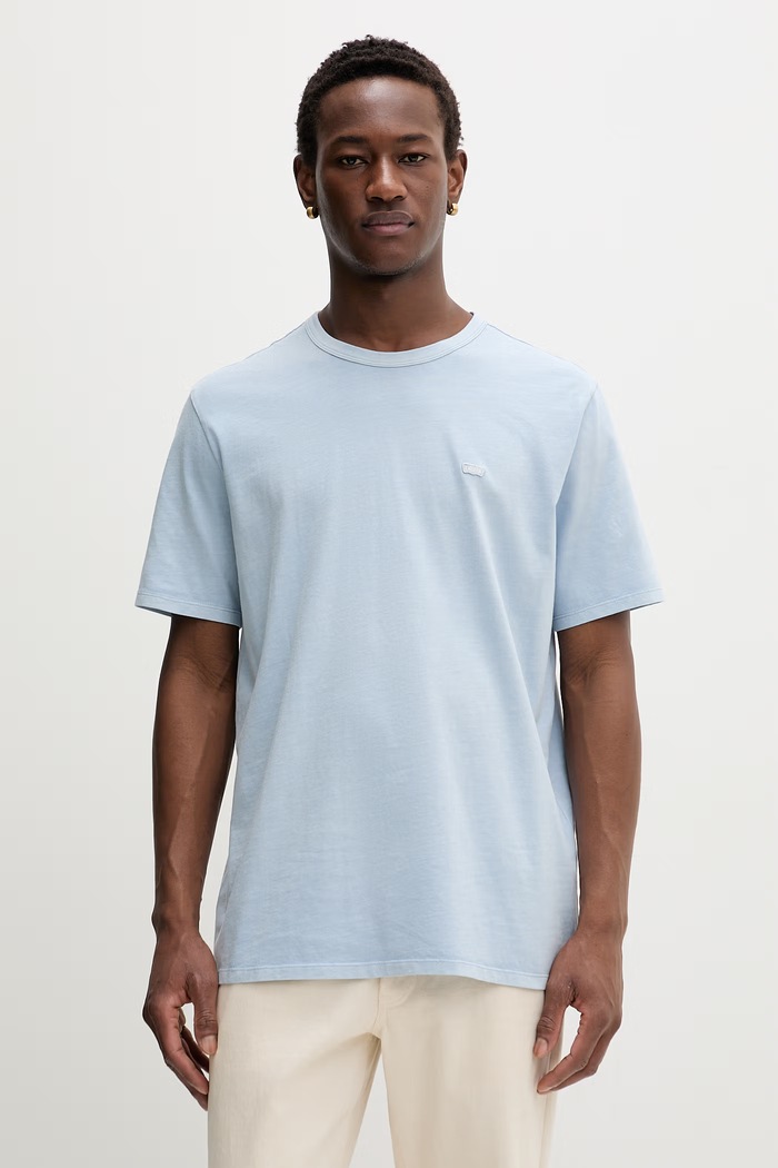 Levi's tricou pentru bărbați din bumbac LEVIS ORIGINAL TEE albastru 005GX