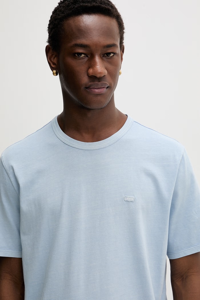 Levi's tricou pentru bărbați din bumbac LEVIS ORIGINAL TEE albastru 005GX