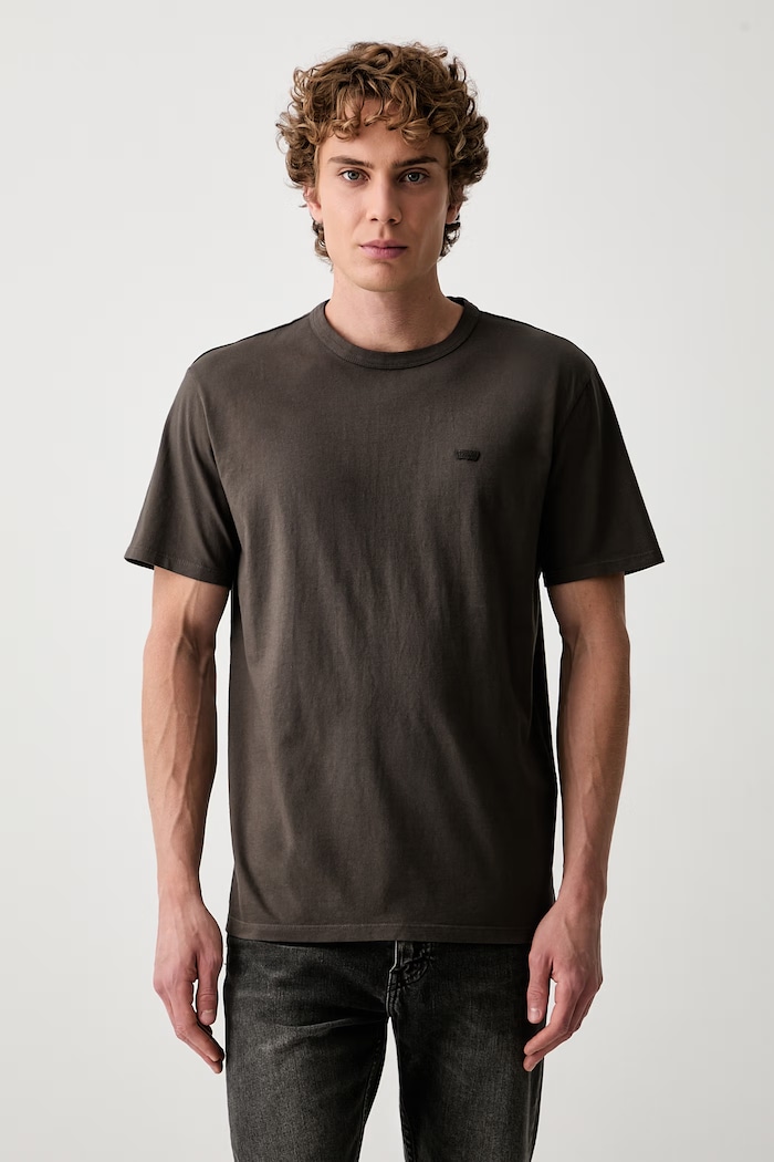 Levi's t-shirt da uomo in cotone LEVIS ORIGINAL TEE marrone 005GX