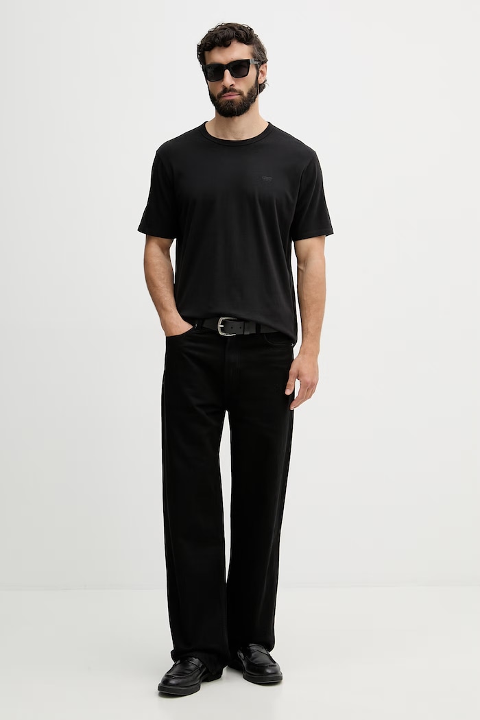 Levi's t-shirt ανδρικό βαμβακερό LEVIS ORIGINAL TEE 005GX μαύρο SS26
