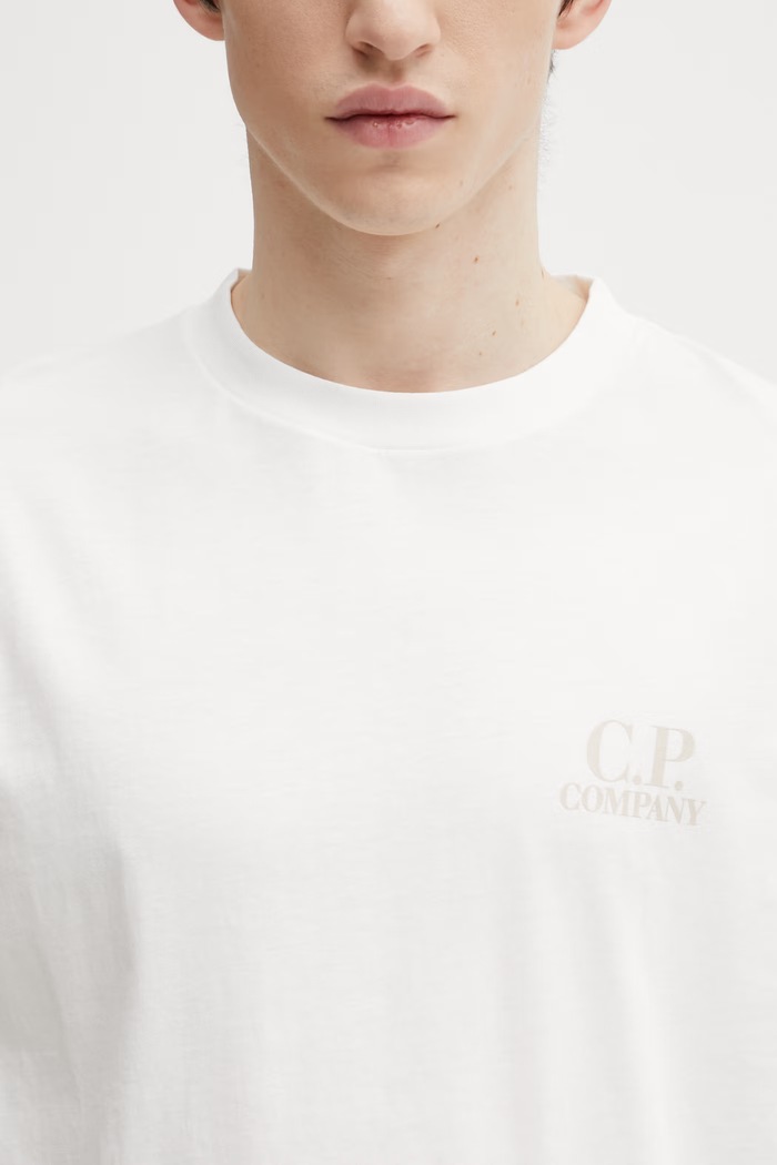 C.P. Company cotton t-shirt white 20CMTS086A005100W