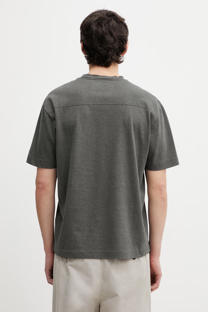 Îmbrăcăminte C.P. Company tricou pentru bărbați, din bumbac 20CMTS192A110643P gri