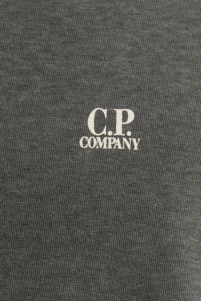 C.P. Company T-shirt βαμβακερό Ανδρικό γκρί 20CMTS192A110643P