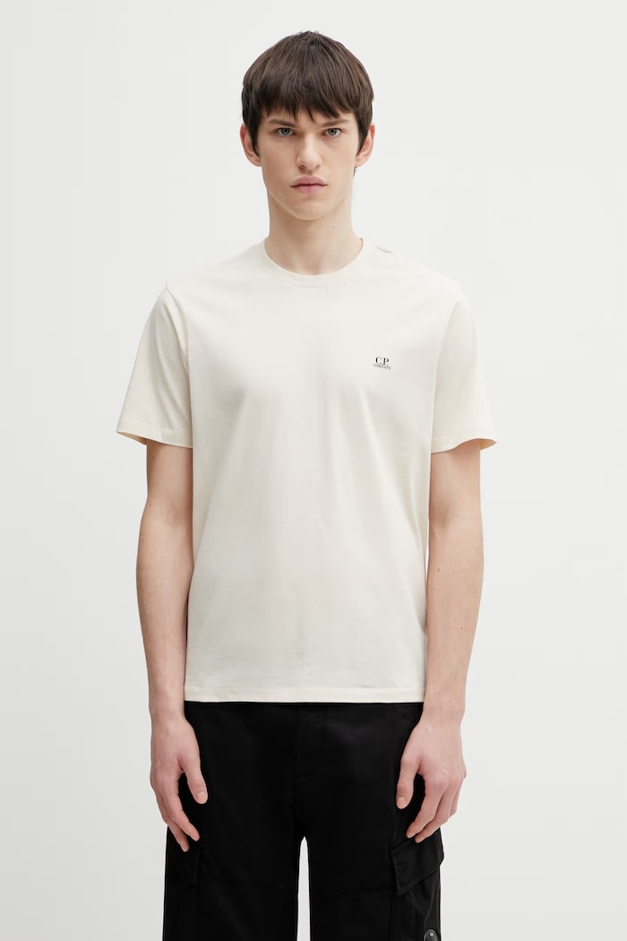 C.P. Company cotton t-shirt regular beige 20CMTS725A005100W