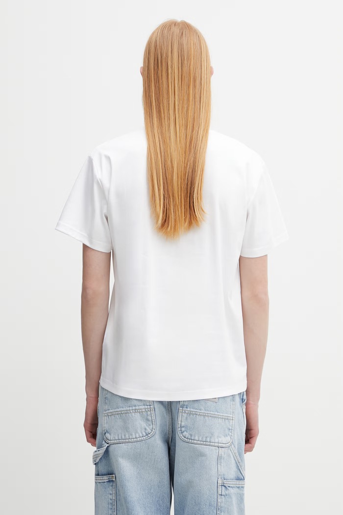 Odzież HELIOT EMIL T-shirt męski bawełniany SS26.M.09.169.WHT02 biały