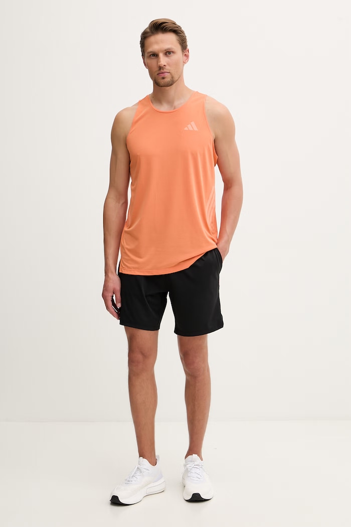 adidas Performance top treningowy męski adi365 JZ7730 pomarańczowy SS26