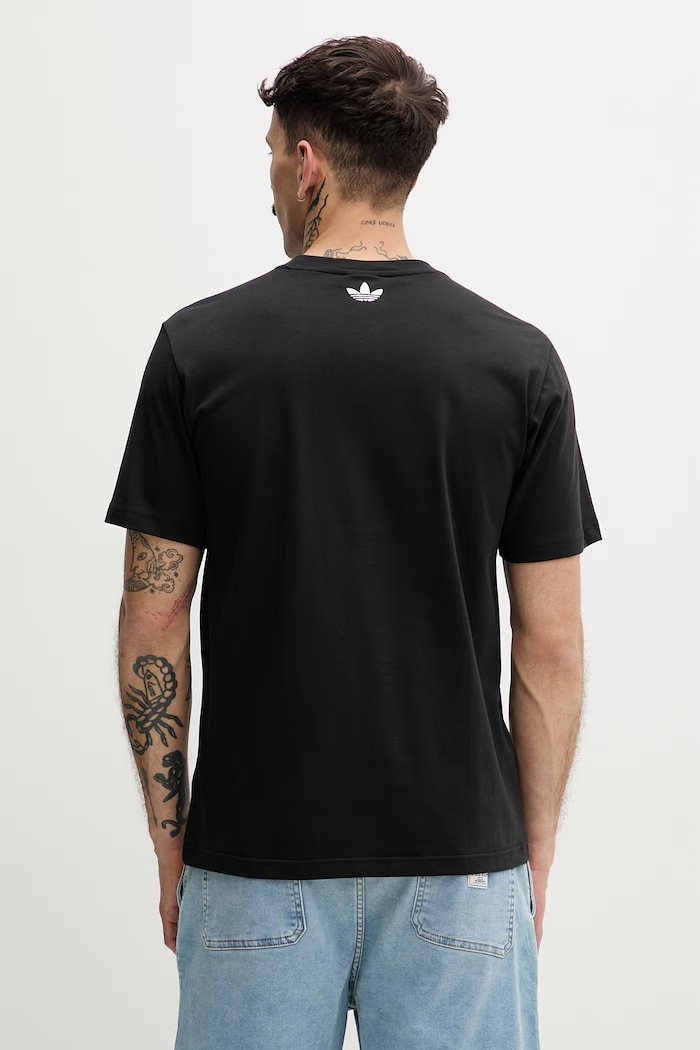 Дрехи adidas Originals тениска мъжка от памук Anime KE2768 черен
