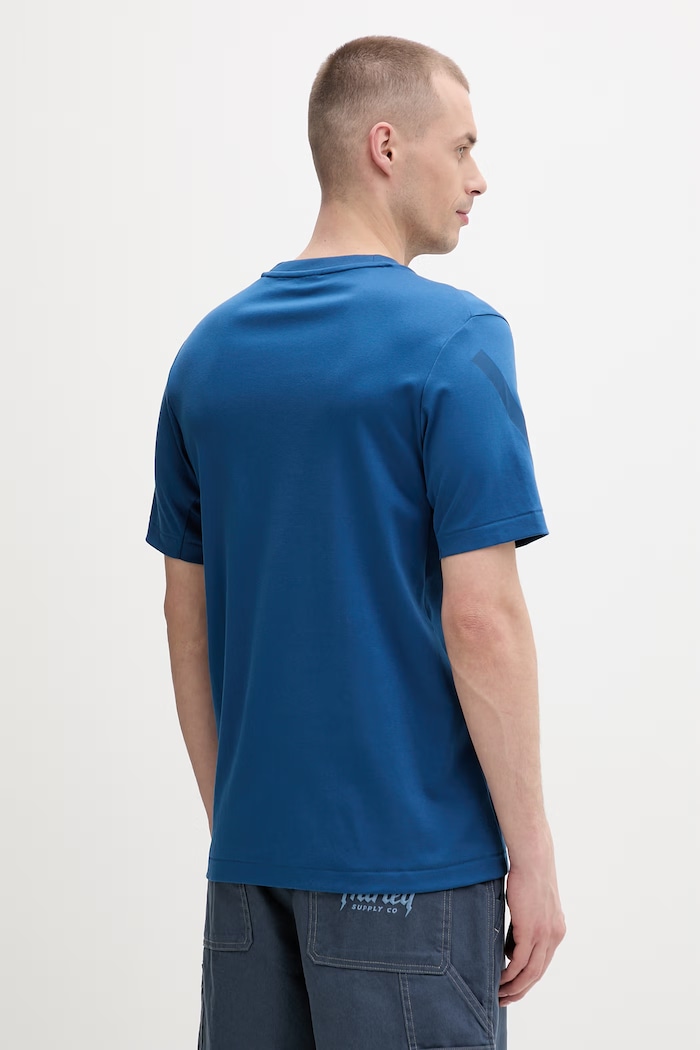 Oblečenie adidas pánske bavlnené tričko x Z.N.E KR0204 tyrkysová
