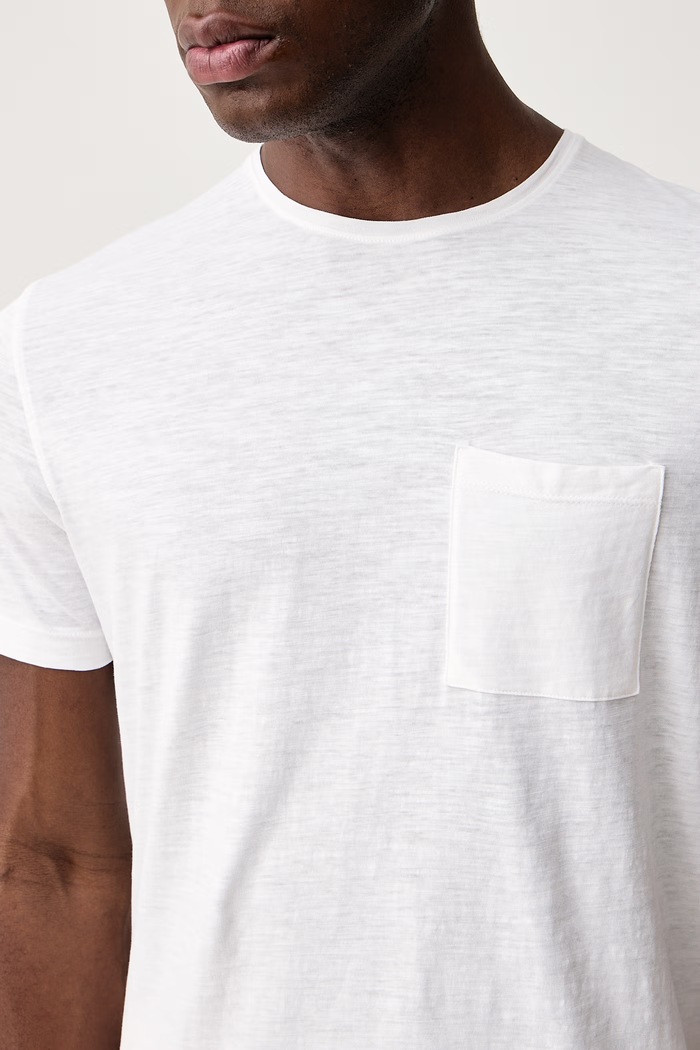Odzież Sisley T-shirt męski bawełniany 3WF0S1052 biały