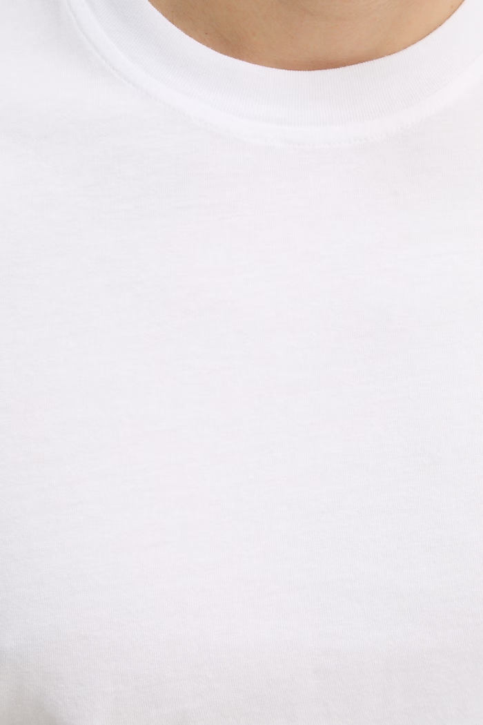 Sisley t-shirt in cotone 3XDTS104R bianco