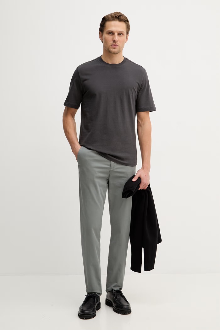 Sisley t-shirt in cotone 3XDTS104R grigio SS26