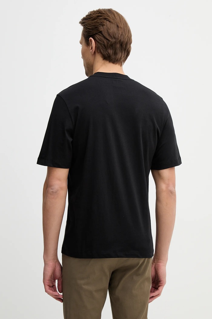 Abbigliamento Sisley t-shirt in cotone 3XDTS104R nero