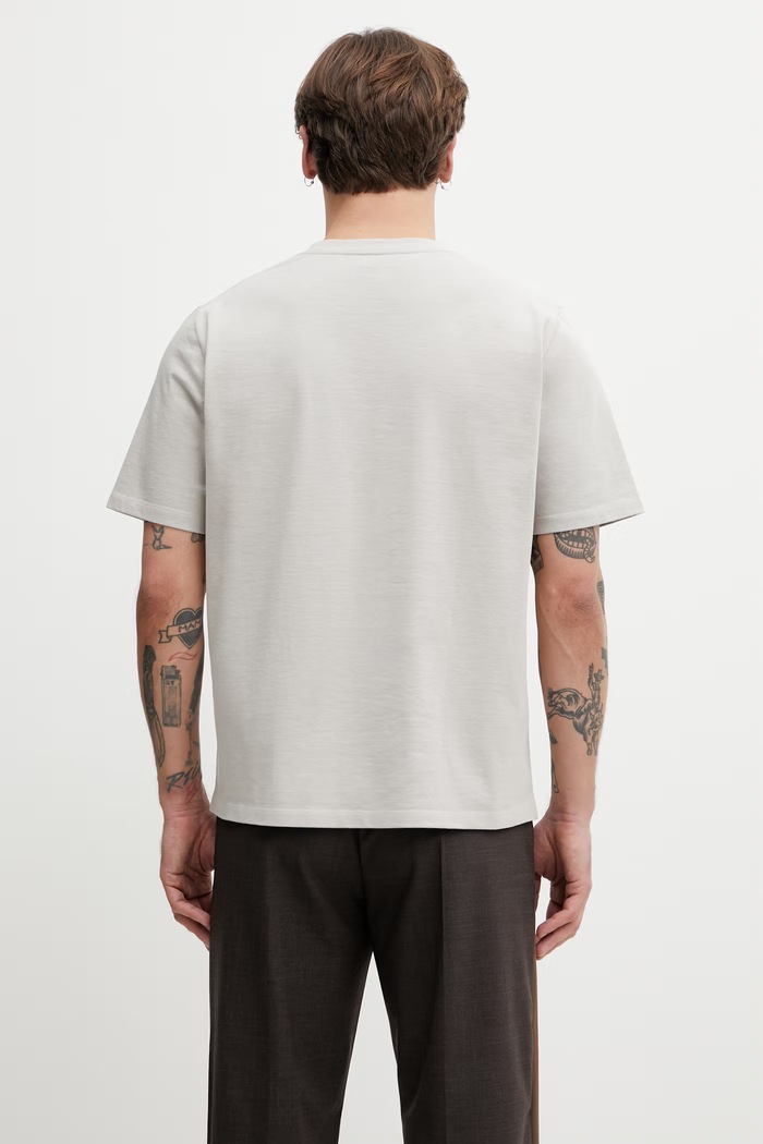 Clothing MM6 Maison Margiela T-shirt cotton Men's SH0GC0064.M20177 gray