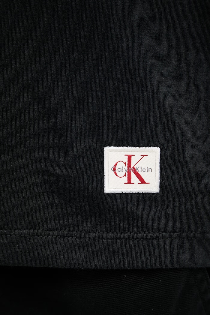 Calvin Klein Jeans top pánsky bavlnený LV04RF273G čierna