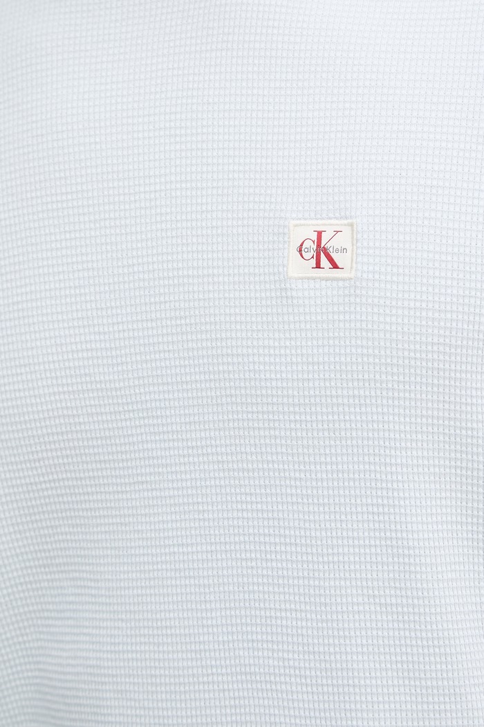 Calvin Klein Jeans tričko pánske s bavlnou LV04RD008G modrá