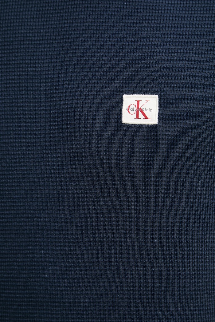 Calvin Klein Jeans tricou pentru bărbați, cu bumbac LV04RD008G bleumarin