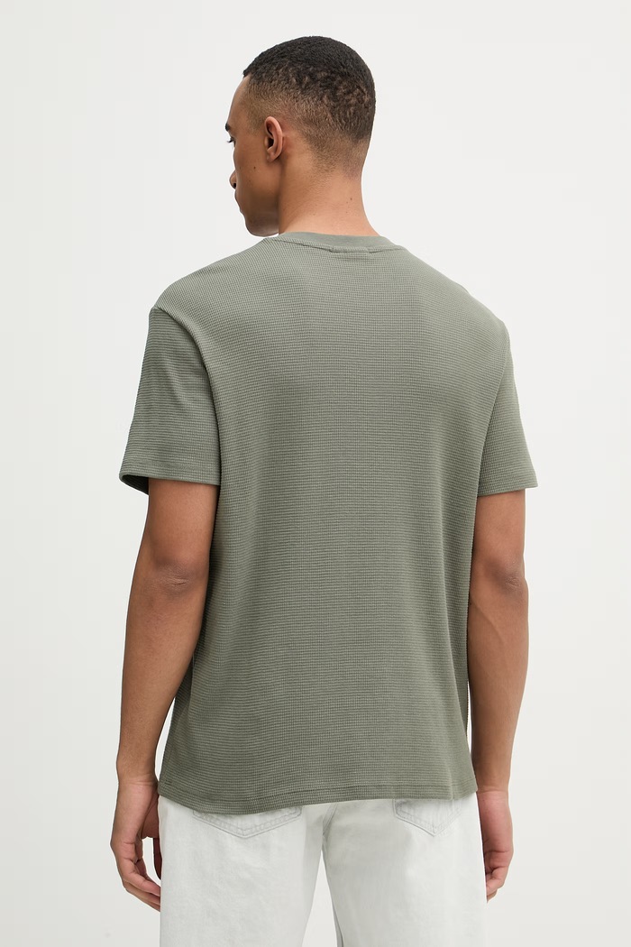 Oblečenie Calvin Klein Jeans tričko pánske s bavlnou LV04RD008G zelená