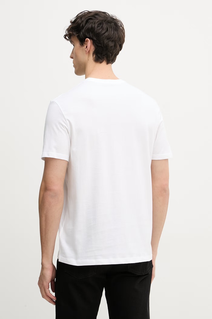 Îmbrăcăminte Calvin Klein Jeans tricou pentru bărbați, din bumbac LV04RF800G alb