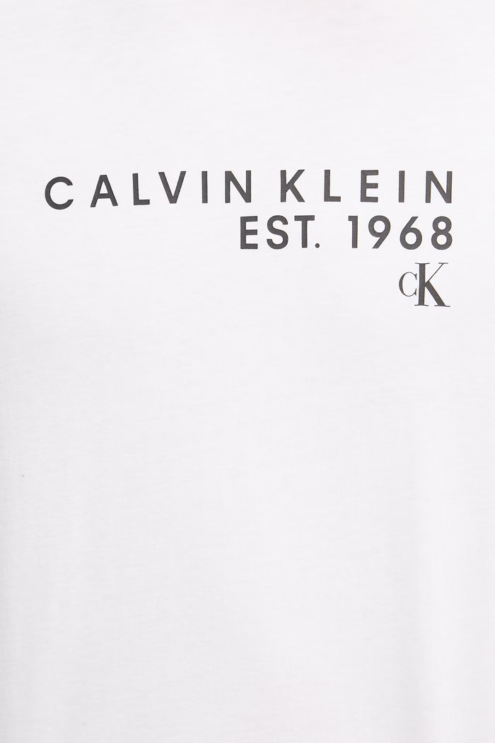 Calvin Klein Jeans tricou pentru bărbați, din bumbac LV04RF800G alb